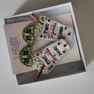 One Tequila Beaded Earrings